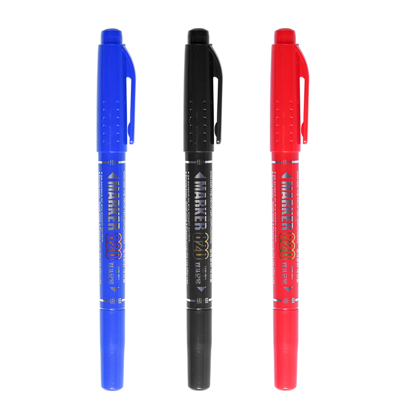 Correction Pen Fine - أقلام تحديد طرف اللباد مزدوجة الجانب