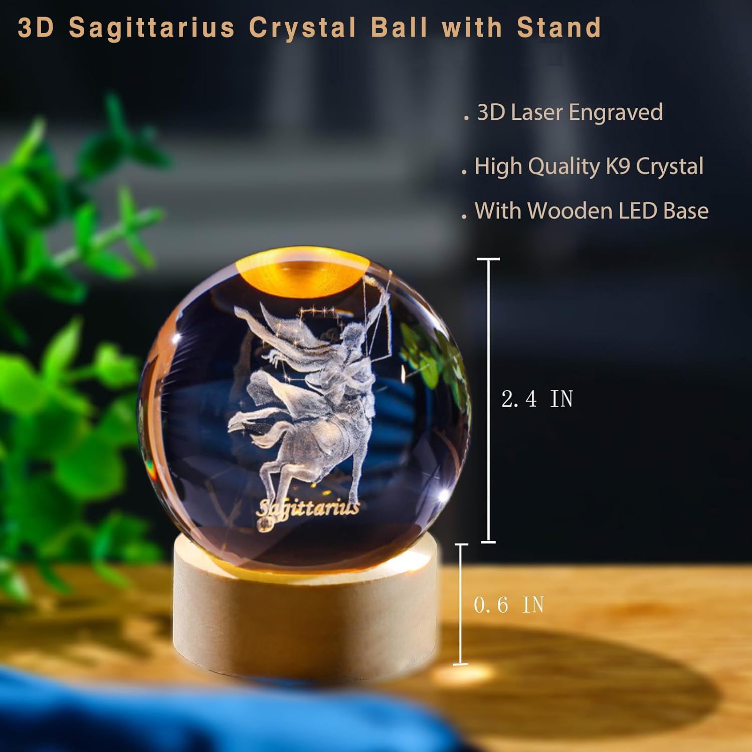 كرة كريستال القوس ثلاثية الأبع - مراجعة Paper Weight Crystal وسعره