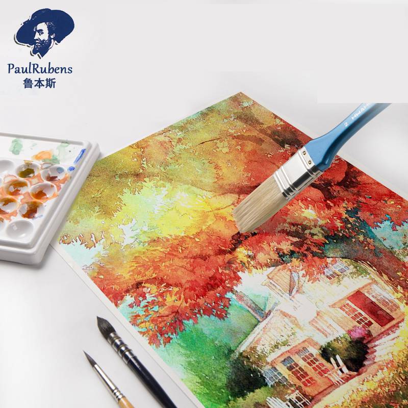 ورق ألوان مائية احترافي من بول - مراجعة Ink Blotter Paper وسعره