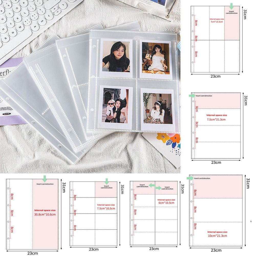 10 قطعة شفافة A4 Kpop Photocar - مراجعة Binder A4 Lever وسعره