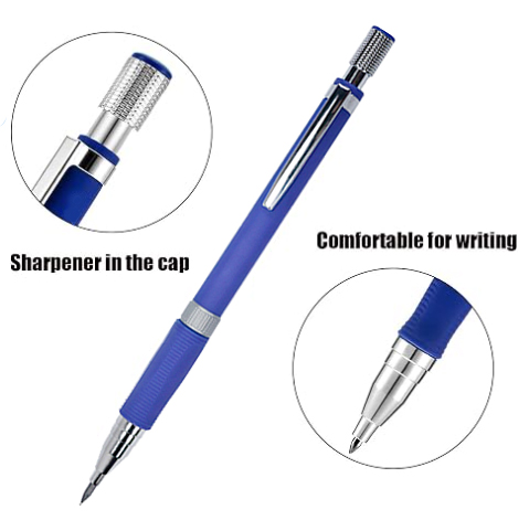 مجموعة أقلام رصاص ميكانيكية 2. - مراجعة Staedtler Pencil Lumocolor وسعره