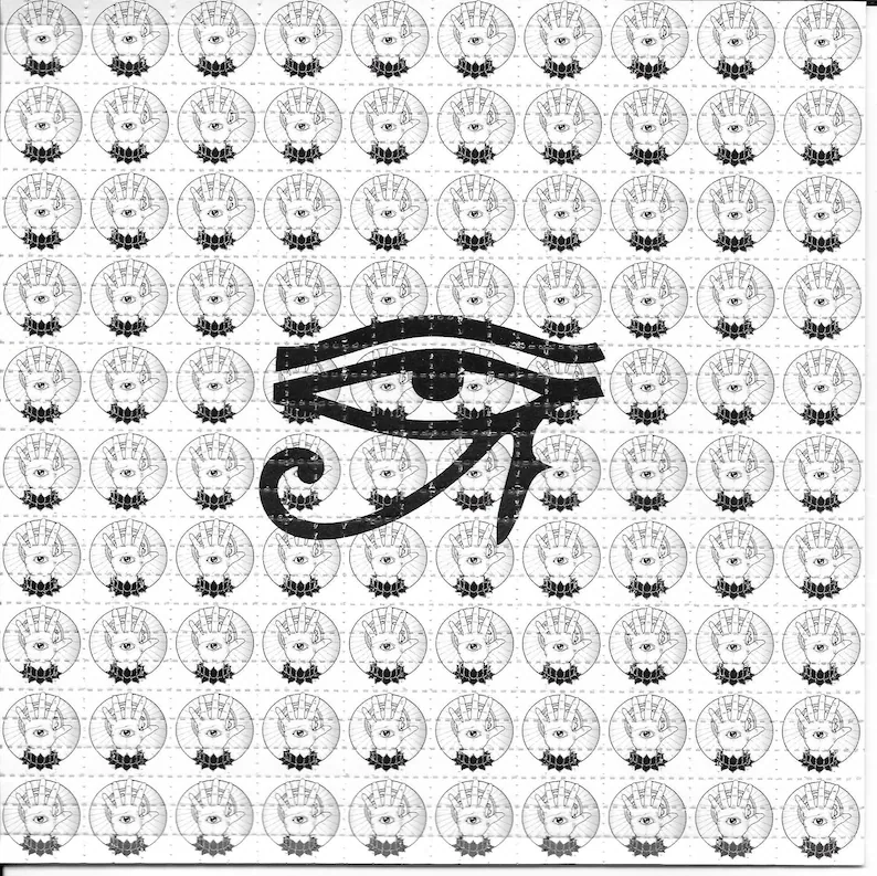 عين بروفيدنس مخدر LSD حمض الحر - مراجعة Ink Blotter Paper وسعره