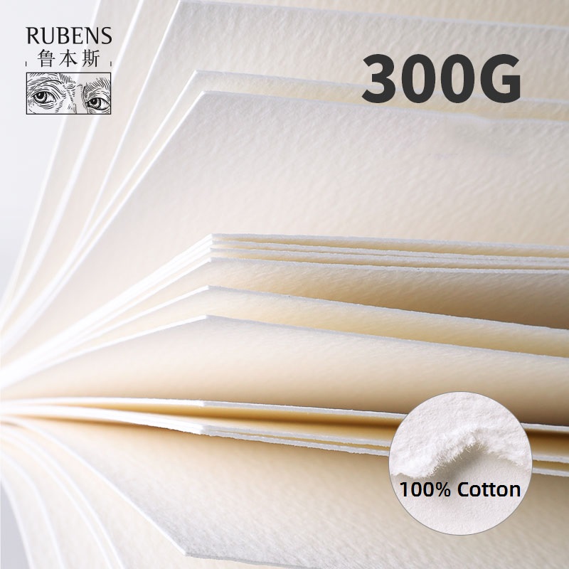 كتاب ألوان مائية من Paul Ruben - مراجعة Ink Blotter Paper وسعره