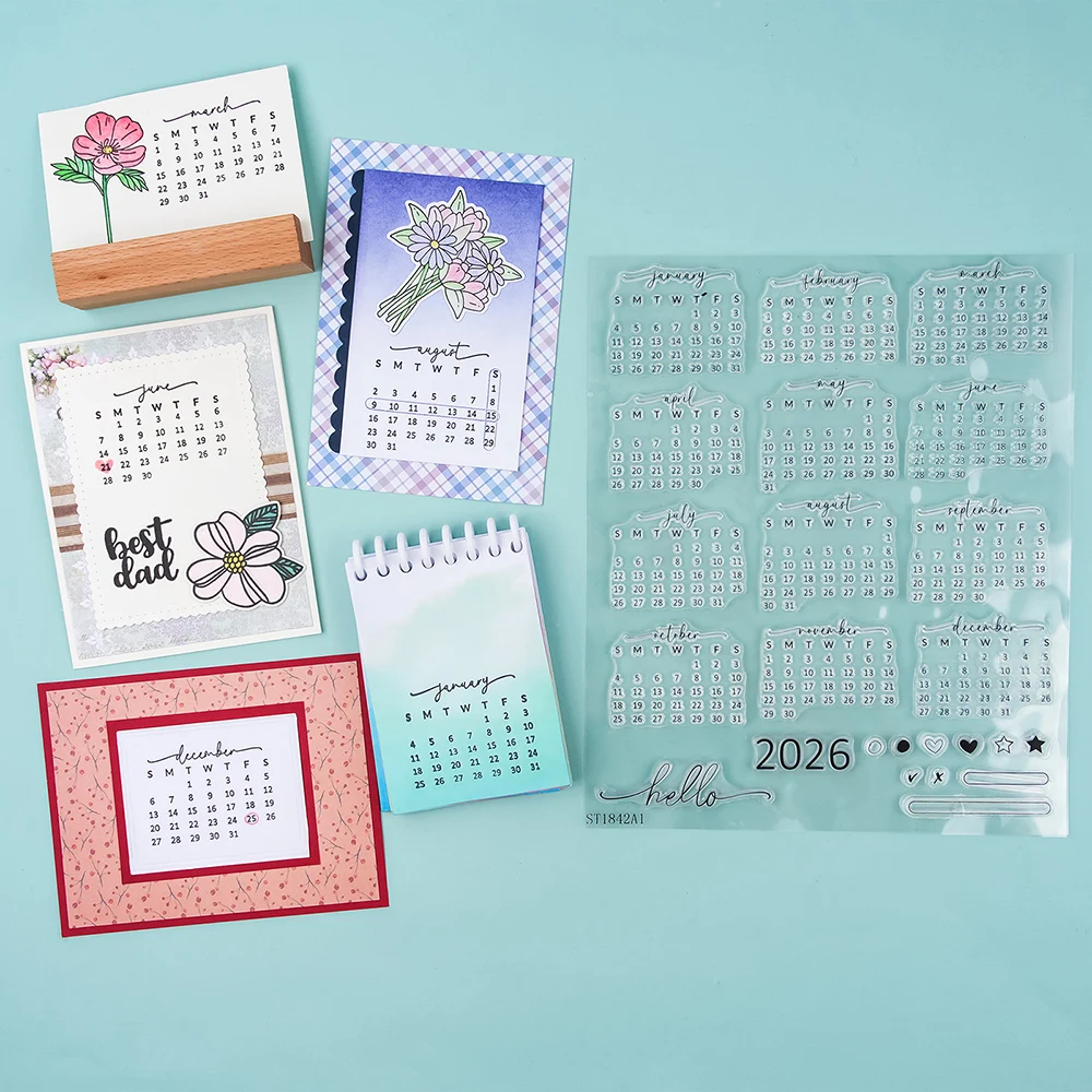 تاريخ التقويم 2026 ختم واضح وق - مراجعة Rubber Date Stamp وسعره